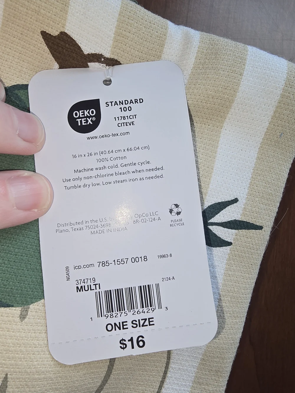 Layering Pumpkin Spice Latte Club Kitchen Towel Set of 4 High Quality Towels NWT